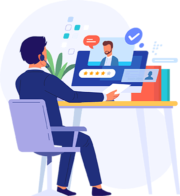 Contact illustration